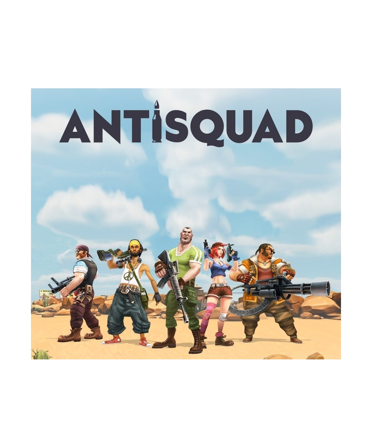 Antisquad English Language Only Steam Key EUROPE